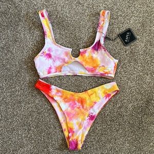 Tie dye bikini